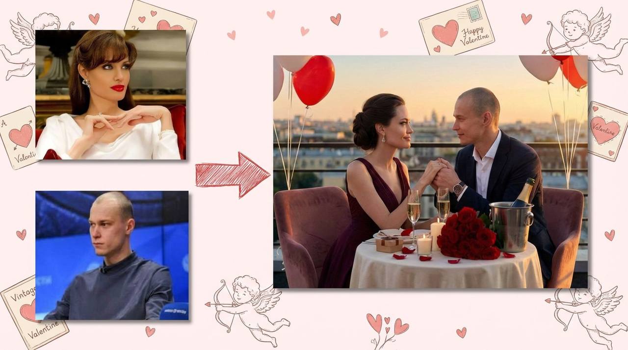 Романтический ужин на крыше