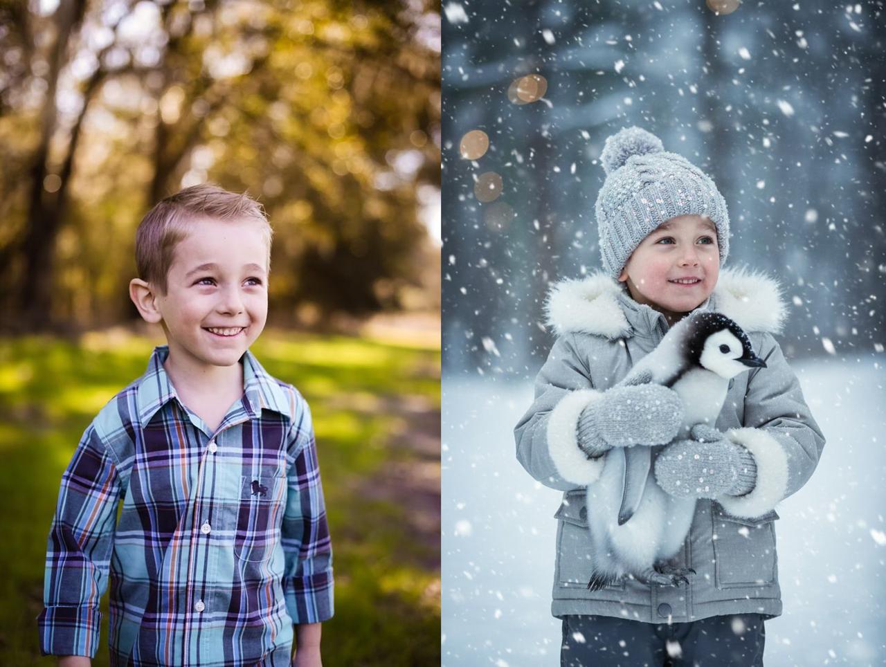 Ваш ребёнок в зимней сказке